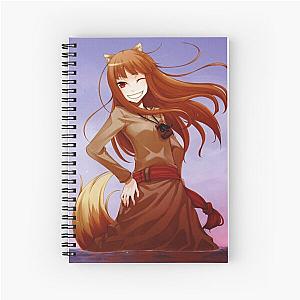 Horo Spice and Wolf Spiral Notebook