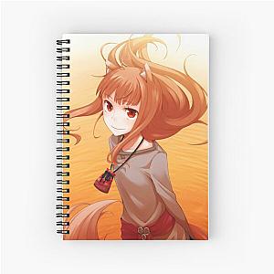 Horo Spice and Wolf Spiral Notebook