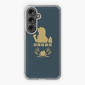 Horo - Spice and Wolf Logo (Gold) Samsung Galaxy Soft Case