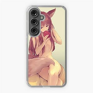 Holo Spice and Wolf Anime Fanart Samsung Galaxy Soft Case