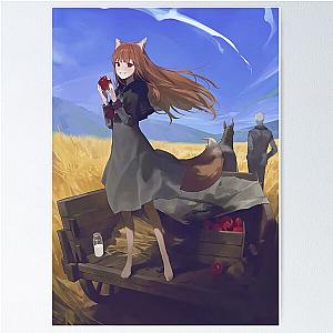 Holo Spice and Wolf Artwork For Otaku Poster