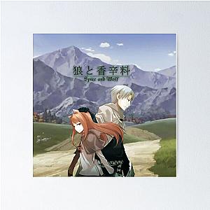 Holo and Lawrence Spice and Wolf Scene Poster