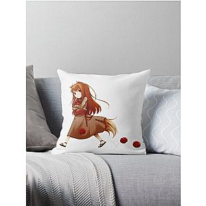 Horo Spice and Wolf Throw Pillow