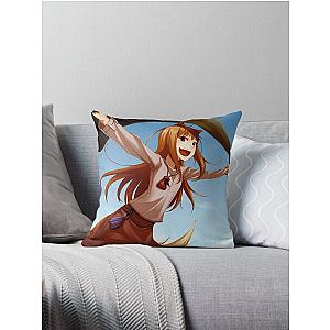 Horo Spice and Wolf Throw Pillow