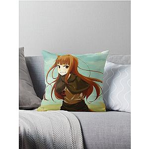 Horo Spice and Wolf Throw Pillow