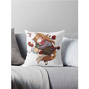 Horo Spice and Wolf Throw Pillow