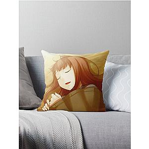 Horo Spice and Wolf Throw Pillow