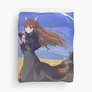 Holo Spice and Wolf Artwork For Otaku Duvet Cover