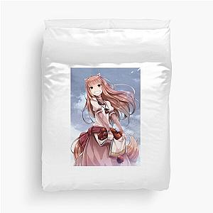 Holo with a Bundle of Apples - Spice and Wolf Duvet Cover