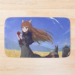 Holo Spice and Wolf Artwork For Otaku Bath Mat