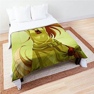 Horo Spice and Wolf Comforter