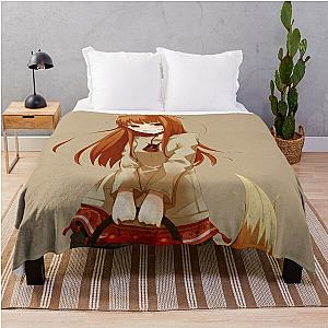 Horo Spice and Wolf Throw Blanket