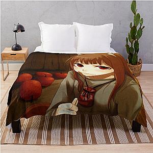 Horo Spice and Wolf Throw Blanket