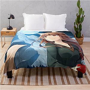 Horo - Spice And Wolf Throw Blanket