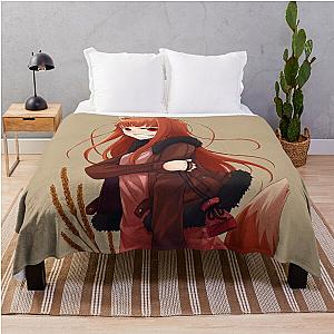 Horo Spice and Wolf Throw Blanket