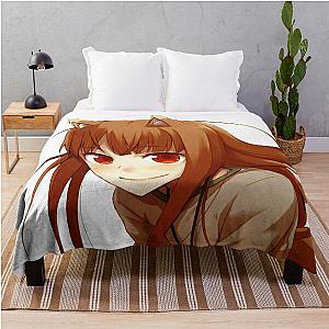 Horo Spice and Wolf Throw Blanket