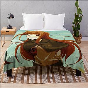 Horo Spice and Wolf Throw Blanket