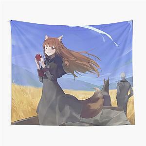 Holo Spice and Wolf Artwork For Otaku Tapestry