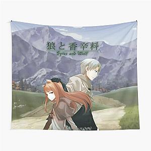 Holo and Lawrence Spice and Wolf Scene Tapestry