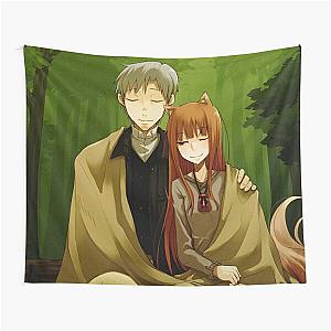 Horo and Lawrence Spice and Wolf Tapestry