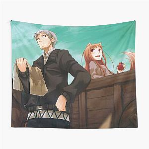 Horo and Lawrence Spice and Wolf Tapestry