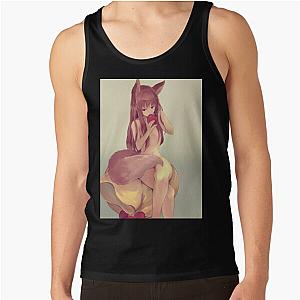 Holo Spice and Wolf Anime Fanart Tank Top