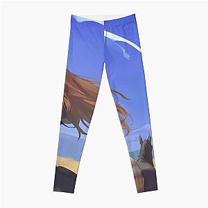 Holo Spice and Wolf Artwork For Otaku Leggings