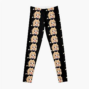 Peeking Chibi Holo Angry - Spice and Wolf Leggings