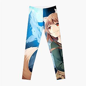 Holo Spice and Wolf Manga Leggings