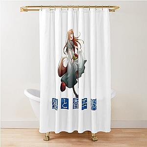 Spice and Wolf - logo Shower Curtain