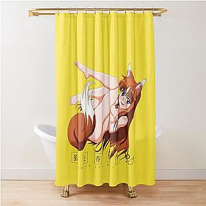 Holo Spice and Wolf Shower Curtain