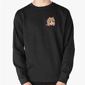 Peeking Chibi Holo Pout - Spice and Wolf Pullover Sweatshirt