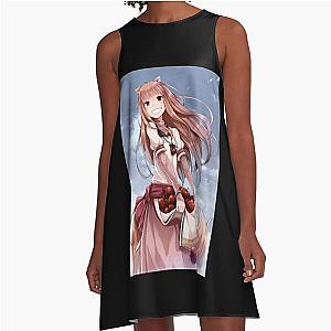 Holo with a Bundle of Apples - Spice and Wolf A-Line Dress