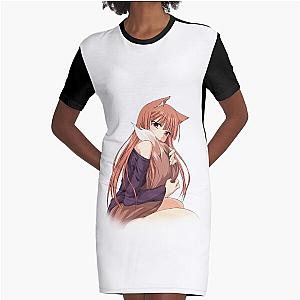 HOLO - SPICE AND WOLF Graphic T-Shirt Dress