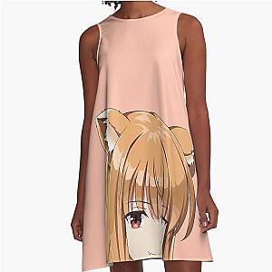 Holo Peeker Spice And Wolf A-Line Dress