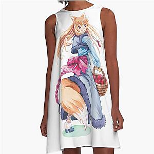 Holo - Spice and Wolf A-Line Dress