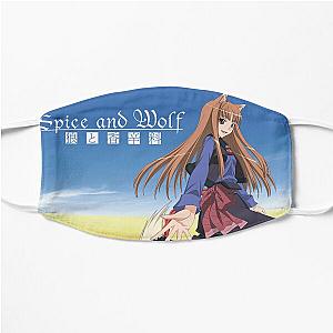 Spice and Wolf - poster Flat Mask