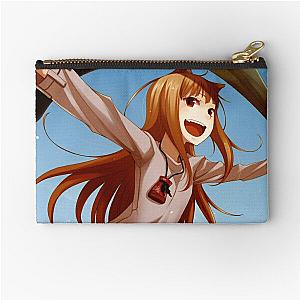 Horo Spice and Wolf Zipper Pouch