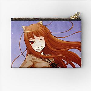 Horo Spice and Wolf Zipper Pouch