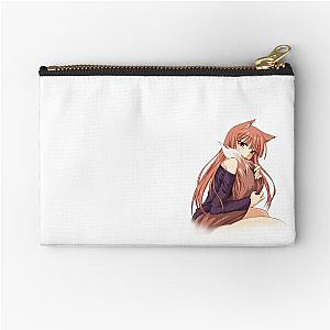 spice and wolf novel and anime Zipper Pouch