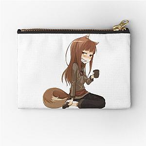 Horo Spice and Wolf Zipper Pouch