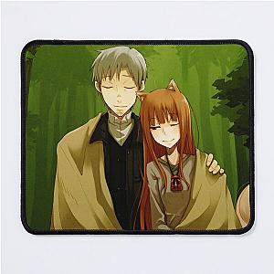 Horo and Lawrence Spice and Wolf Mouse Pad