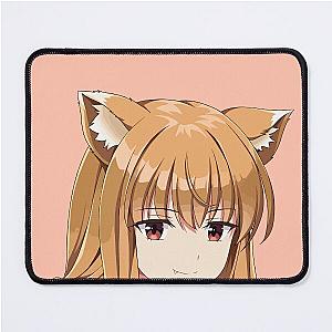 Holo Peeker Spice And Wolf Mouse Pad