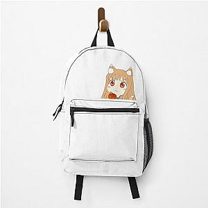 Peeking Chibi Holo Apple - Spice and Wolf Backpack