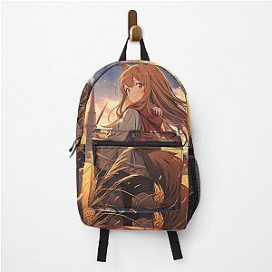 Holo in Golden Wheat Field - Spice and Wolf Backpack