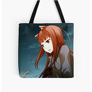 Horo Spice and Wolf All Over Print Tote Bag