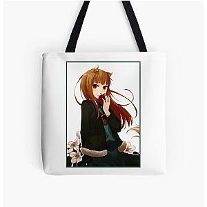 Horo Spice and Wolf All Over Print Tote Bag