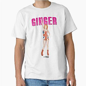 Spice Girls Ginger Spice Geri Halliwell Classic T-Shirt