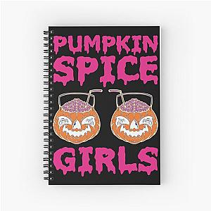 Pumpkin Spice Spiral Notebook
