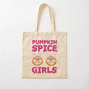 Pumpkin Spice Cotton Tote Bag